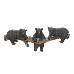 Accent Plus Black Bear Wall Hooks