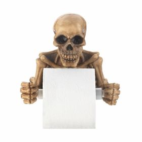 Dragon Crest Skeleton Toilet Paper Holder