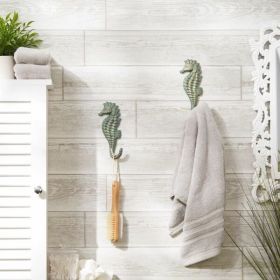 Accent Plus Seahorse Wall Hook Set/2