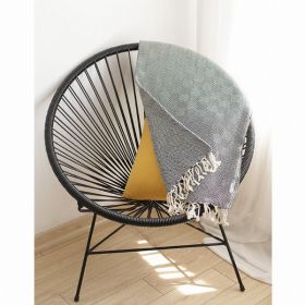100% Turkish Cotton Handwoven Throw Blankets (Pack of 1)