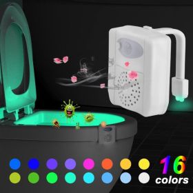 CLEAN BOWL UV Sanitizing Light For Germ Free Toilets With LED Motion Light (Pack of 1)