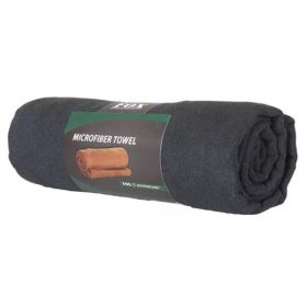 Microfiber Towel Large - Black (Pack of 1)