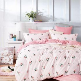 Isabella Rose Only 100% Cotton Reversible 3 pcs Duvet Cover Set Queen/Full (Pack of 1)